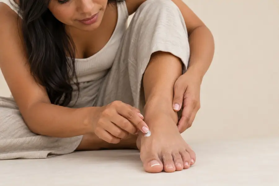 Tratamiento para hongos en los pies